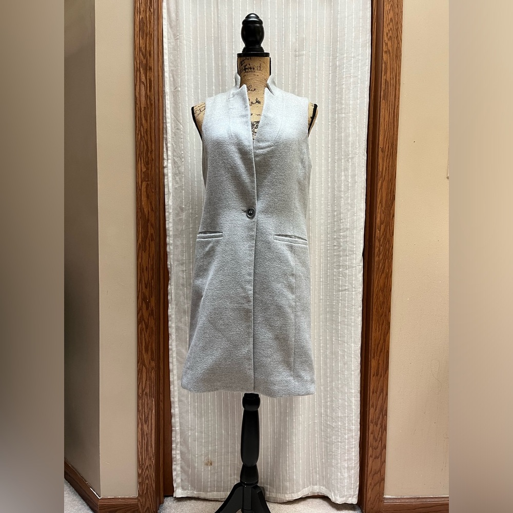 Whbm Warm & Cozy Long Button Down Single Breasted… - image 1